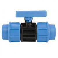 ПНД Кран шаровый 20х20 PN10 ДЖИЛЕКС (9360)