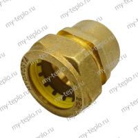 Соединение прямое для труб из нержавеющей стали 25-1