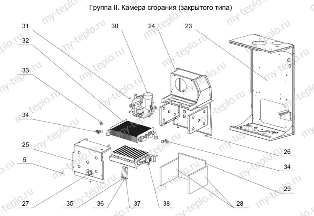 Запчасти для Arderia D10: схема Запчасти Arderia D10 купить в Волгограде