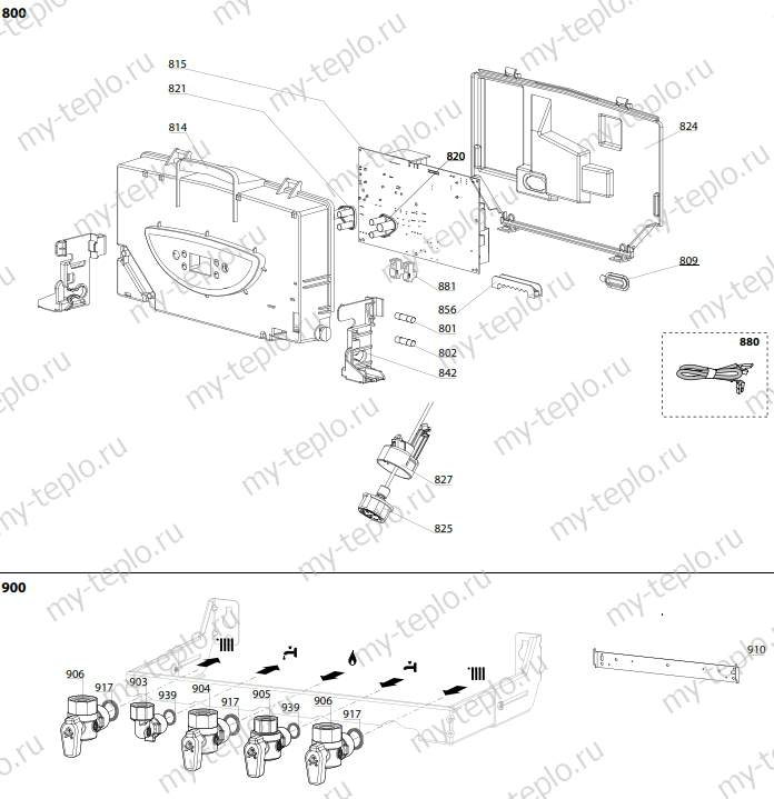 Запчасти Ariston HS X 24 CF купить в Волгограде