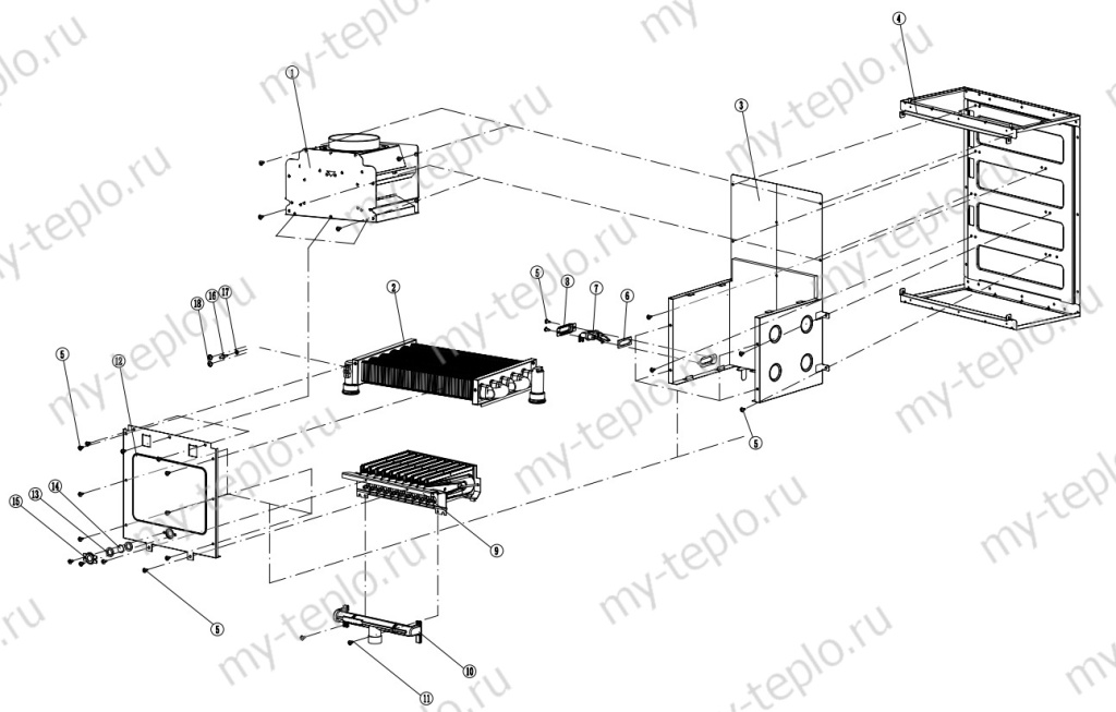 Запчасти Navien HEATATMO NGB150 24A купить в Волгограде