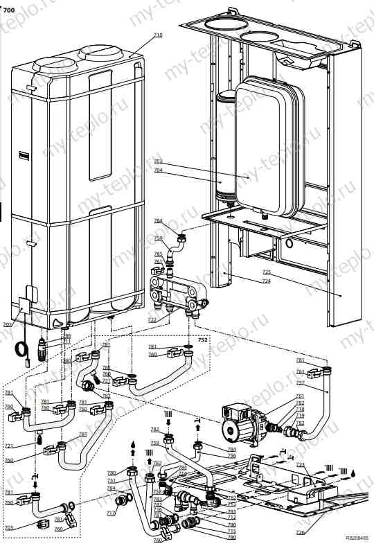 Запчасти Ariston CLAS B 24 CF купить в Волгограде