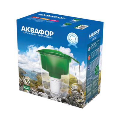 Фильтр-кувшин Аквафор Гарри модель P42А5N (зеленый) (501736)