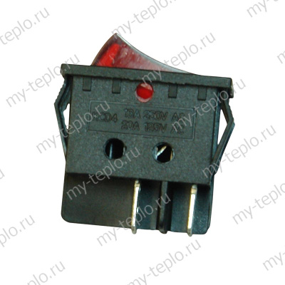 Thermex Выключатель 1-клавишный с подсветкой (SpT050175)